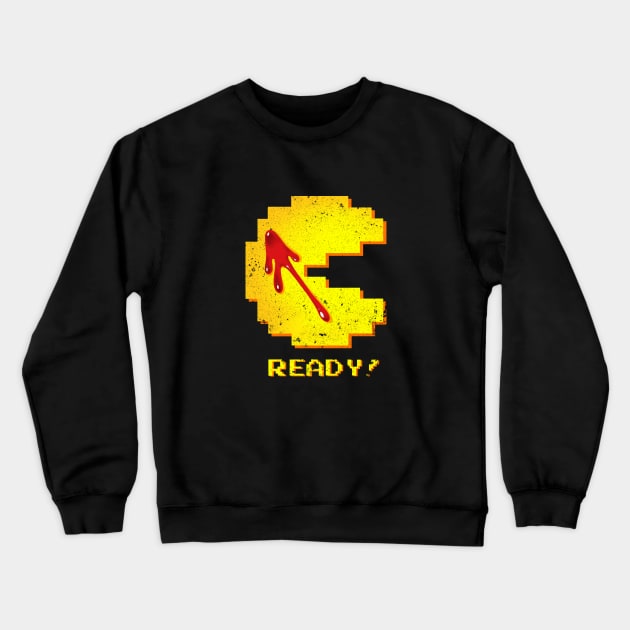 The Joke on Pacman Crewneck Sweatshirt by Ionfox